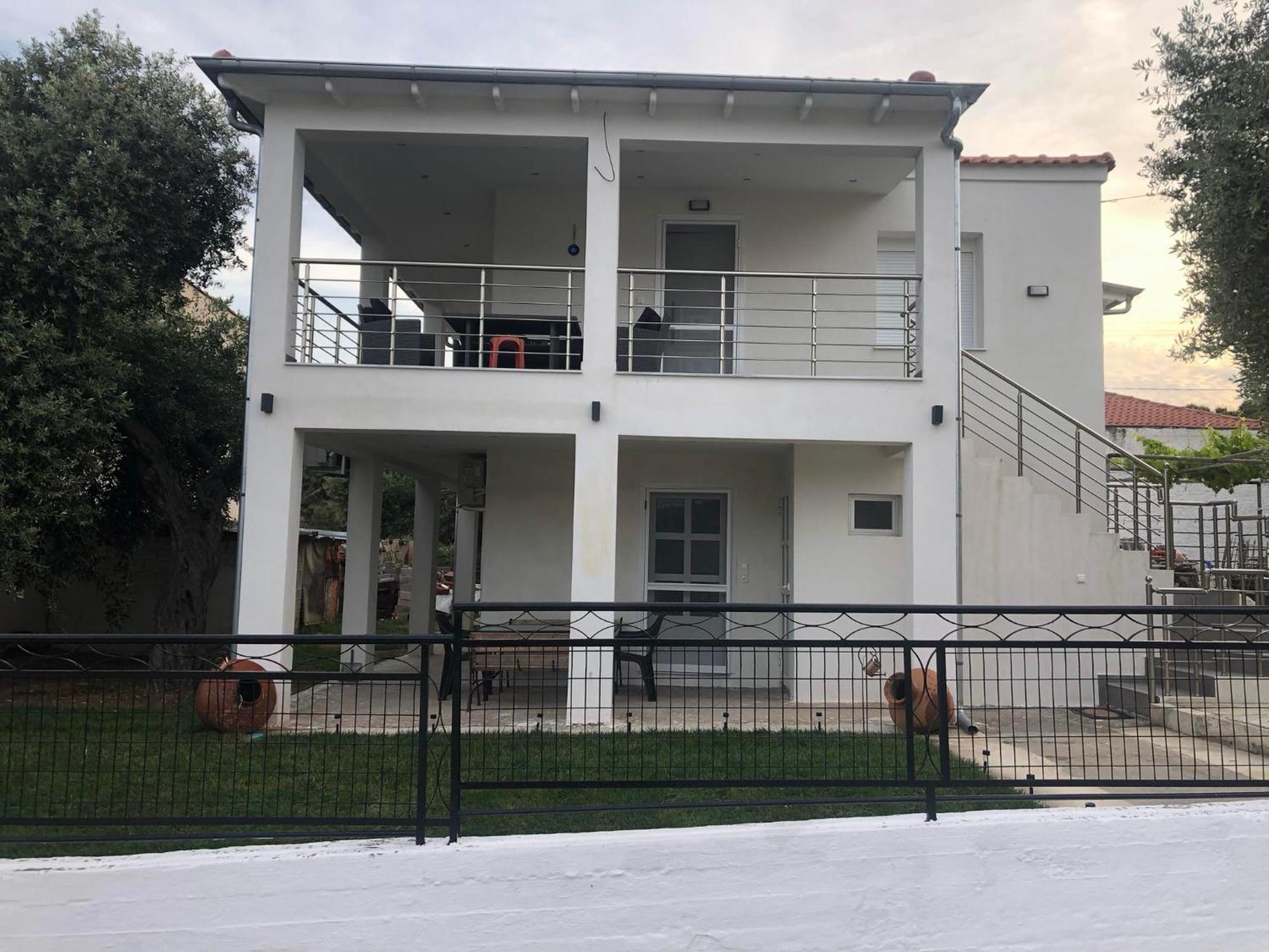 The Wave House Apartment Skala Sotiros Luaran gambar